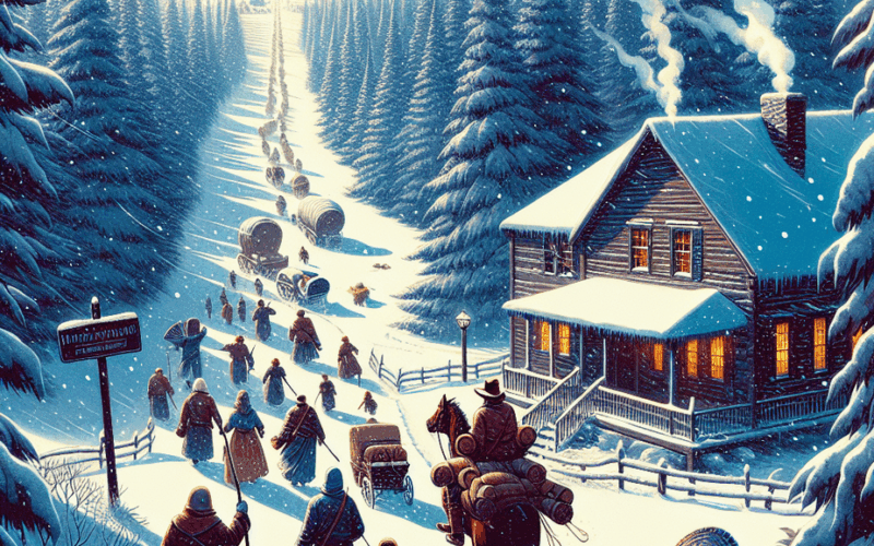 Braving the Thanksgiving Snow: A Wintry Journey Across America