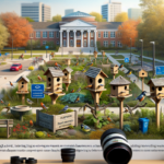 alt_text: A campus integrates bird-friendly spaces amid evolving environmental changes.