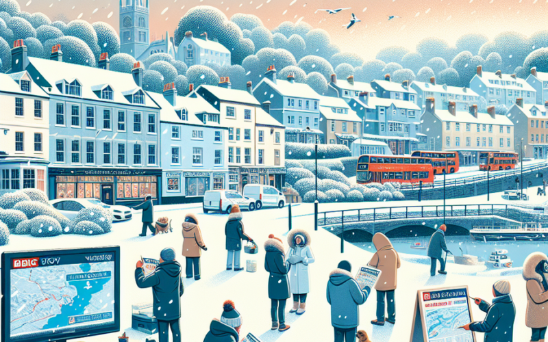 Snowy Weekend Ahead: What Bristol and Plymouth Residents Can Expect