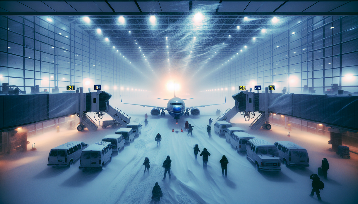 U.S. News: Winter Storm Grounds 15,000 Flights