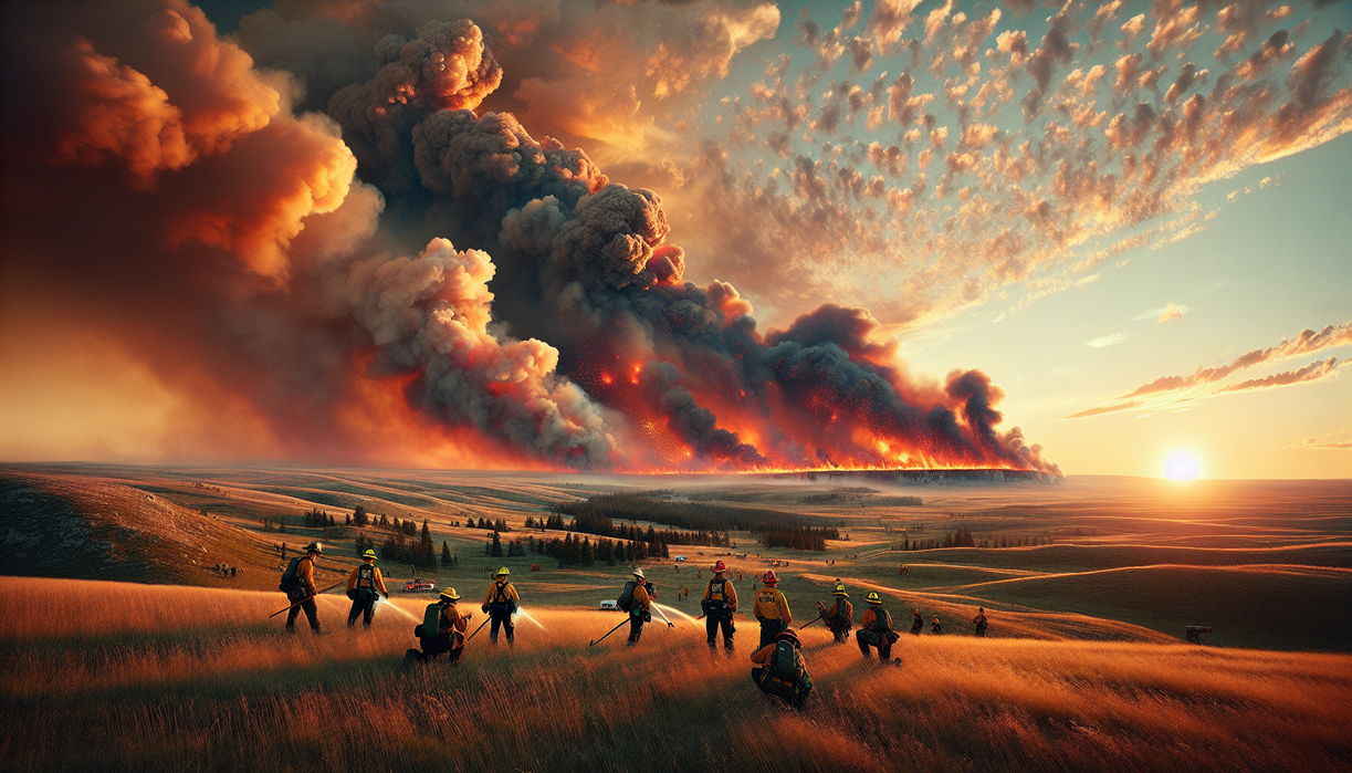 Cooler Skies, Fierce Flames: Nebraska Wildfires